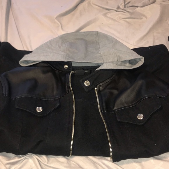 INC t-shirt shirt material jacket - Picture 6 of 6